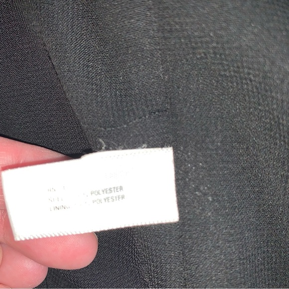 GAP Lightweight Black Trench Coat - Picture 5 of 8